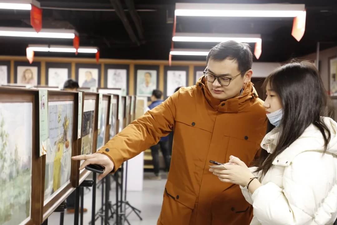 新年第一展，你打卡了嗎？江蘇畫室老師帶你來打卡！22